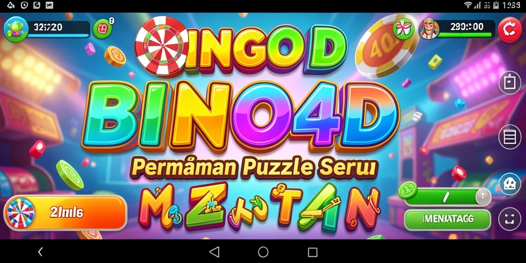 Tampilan gameplay BINGO4D yang seru dan menantang.