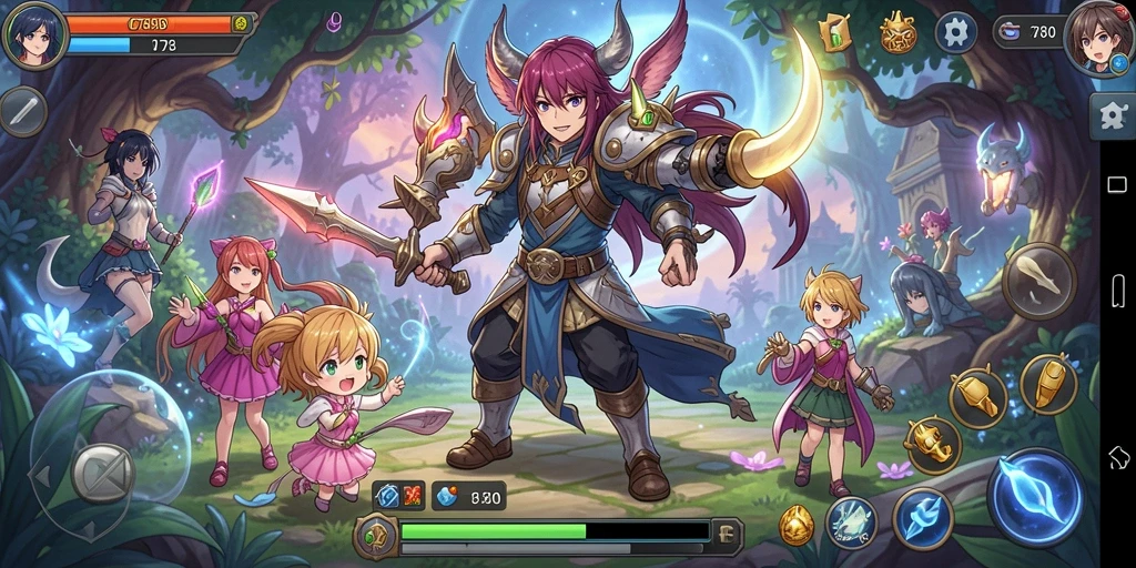 Menampilkan gameplay menarik dan grafis memukau dari C7890.