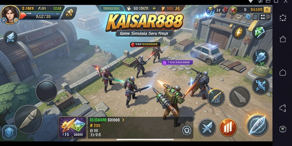 Gameplay KAISAR888 yang penuh strategi dan tantangan.