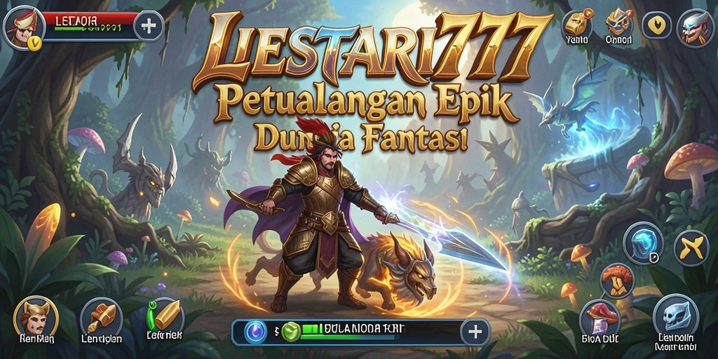 Tampilan gameplay yang menegangkan dan penuh aksi dalam LESTARI777.