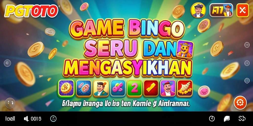 Tampilan gameplay PGTOTO saat bermain Bingo yang menyenangkan.