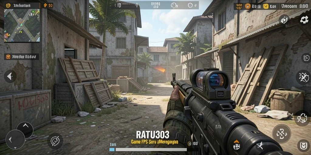 Screenshot gameplay menampilkan aksi mendebarkan di RATU303.