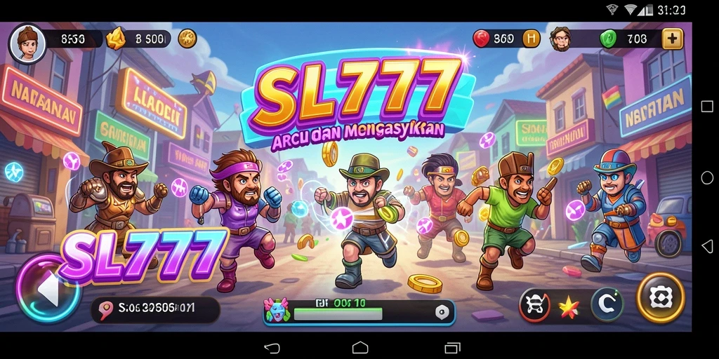 Tampilan gameplay SL777 yang menegangkan dan mengasyikkan.