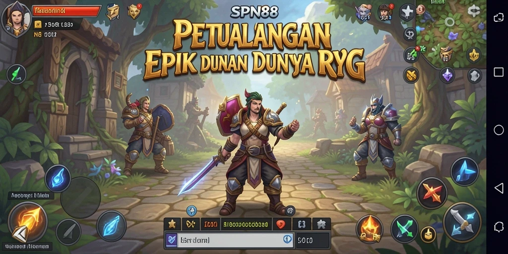 Tampilan gameplay SPN88 yang memukau dengan pertarungan seru.