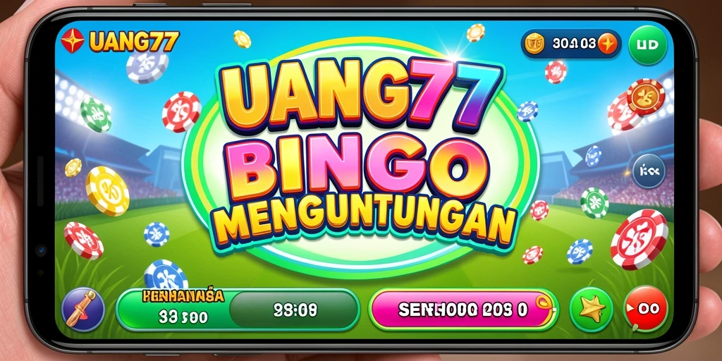 Tampilan gameplay Bingo yang menyenangkan dan interaktif di UANG77.